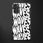 waves glass case for samsung galaxy s20 fe image