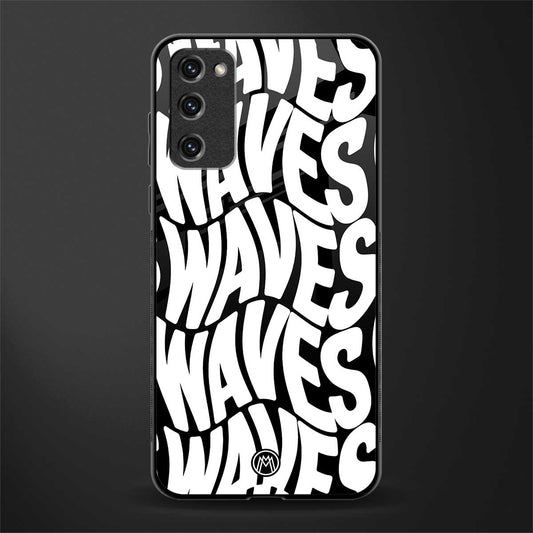 waves glass case for samsung galaxy s20 fe image
