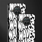 waves glass case for mi 10i image-2