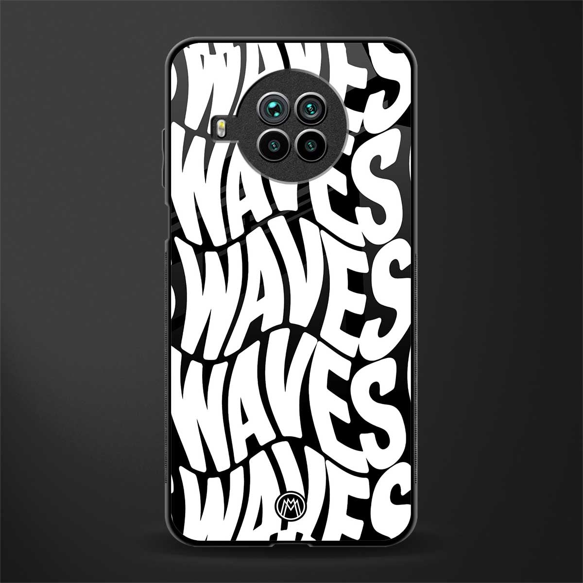 waves glass case for mi 10i image