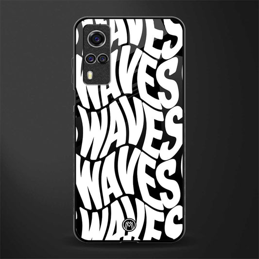 waves glass case for vivo y51a image