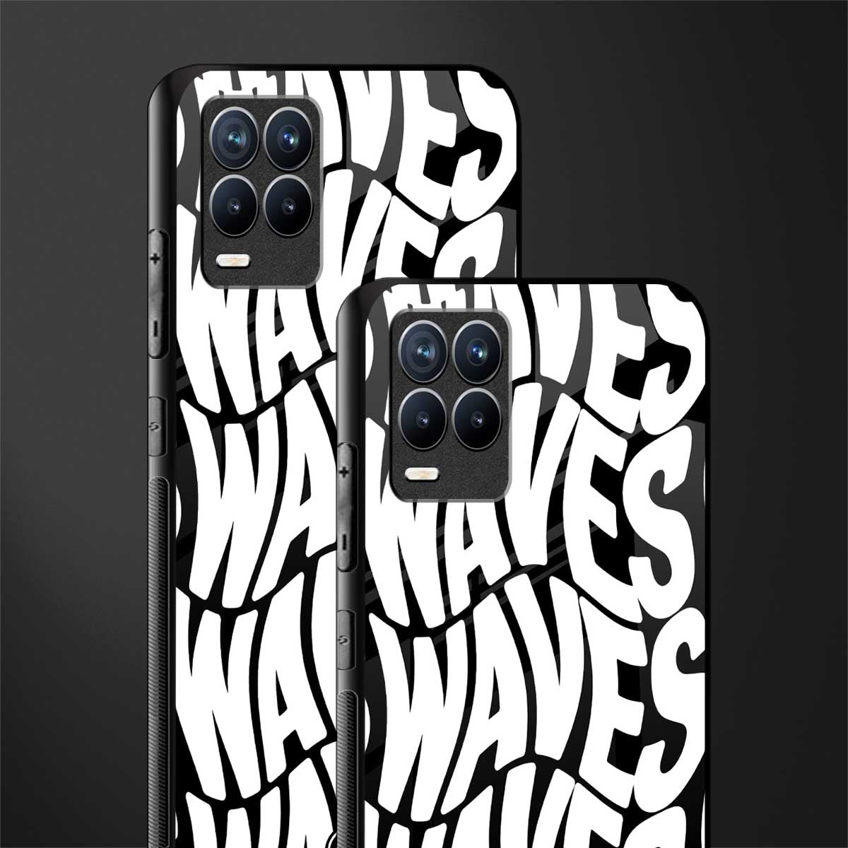 waves glass case for realme 8 4g image-2