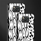 waves glass case for poco x3 image-2