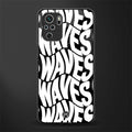 waves glass case for redmi note 10 image