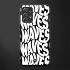 waves glass case for samsung galaxy a52s 5g image