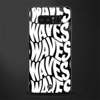 waves glass case for samsung galaxy note 8 image