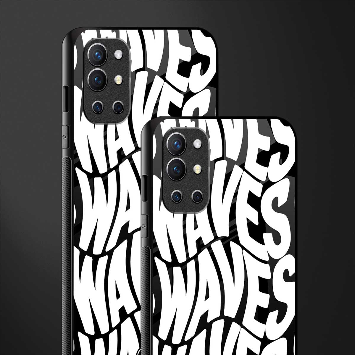 waves glass case for oneplus 9r image-2