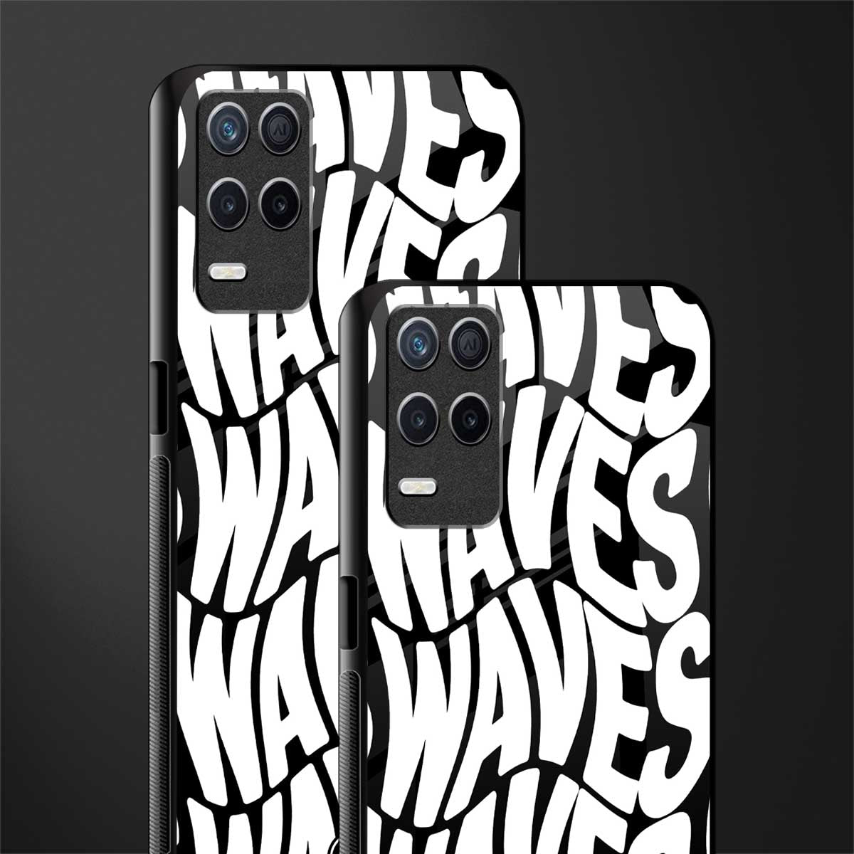 waves glass case for realme narzo 30 5g image-2