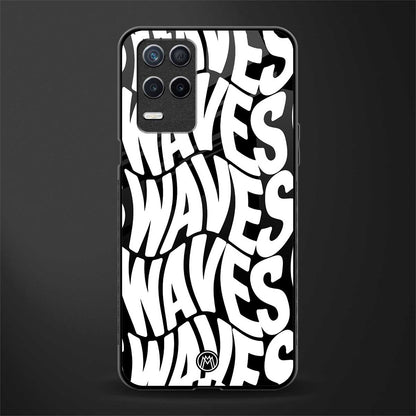 waves glass case for realme 8s 5g image