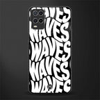 waves glass case for oppo a54 image