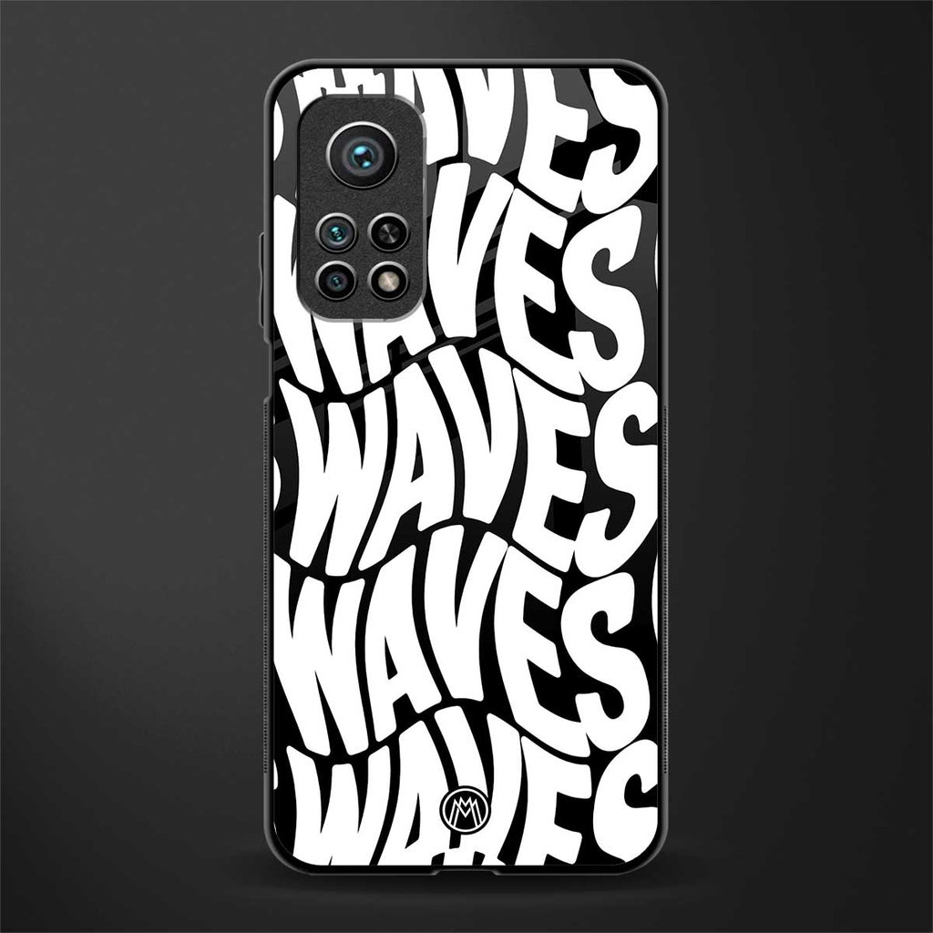 waves glass case for mi 10t pro image