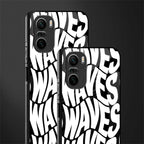 waves glass case for mi 11x 5g image-2