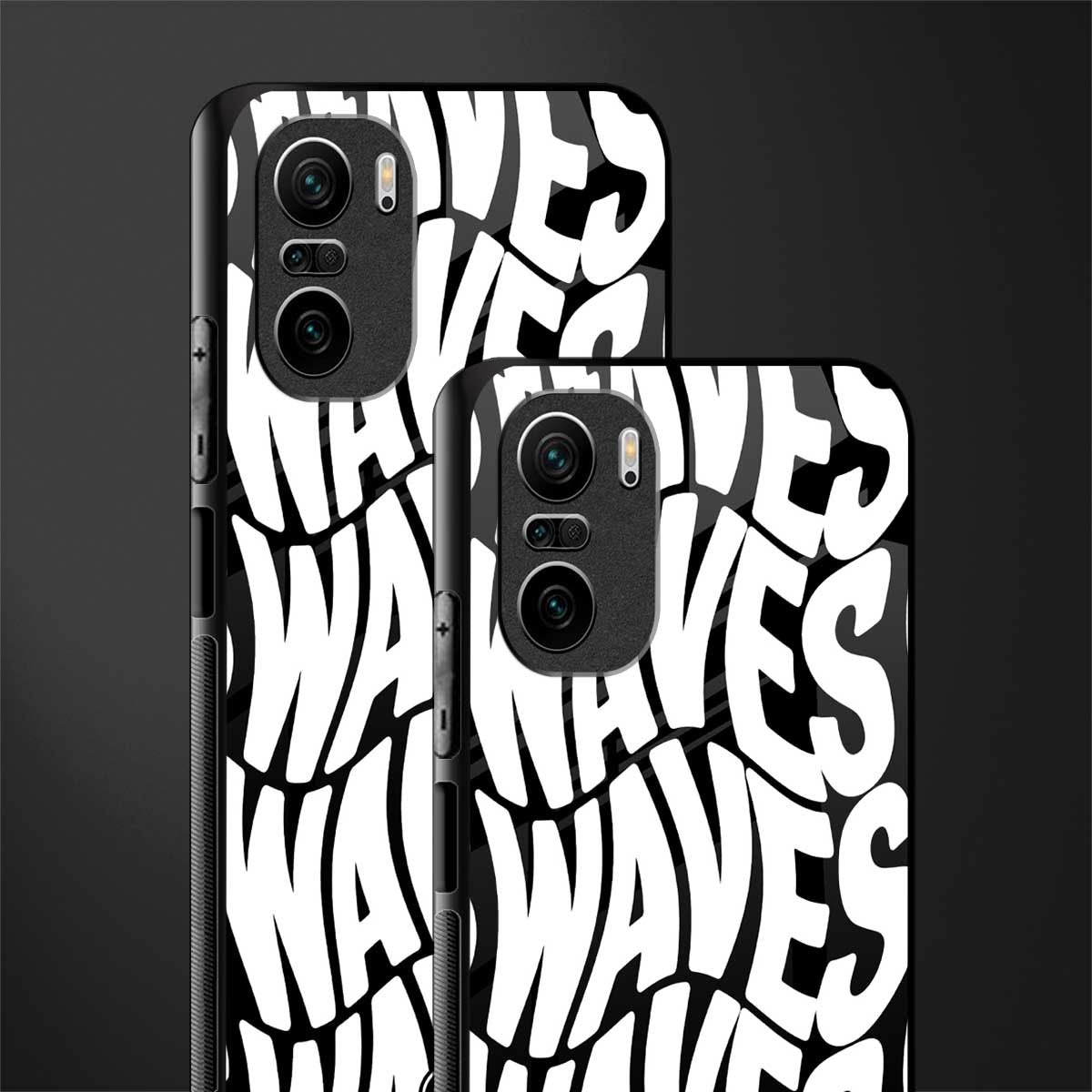 waves glass case for mi 11x 5g image-2