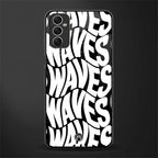 waves glass case for samsung galaxy m52 5g image