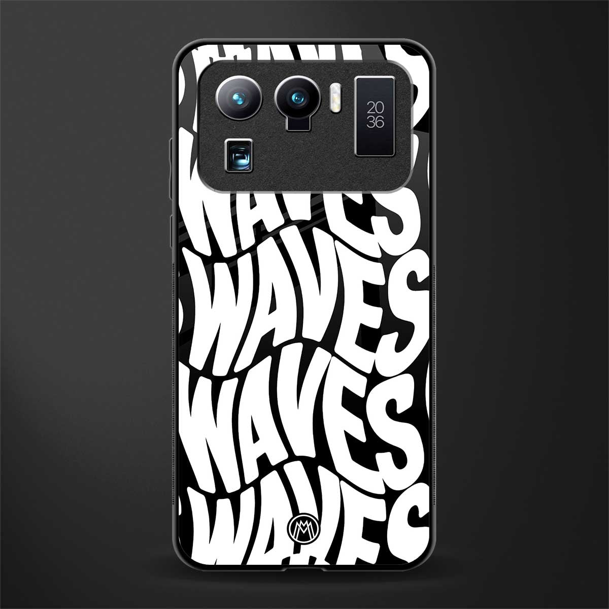 waves glass case for mi 11 ultra 5g image