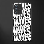 waves glass case for vivo v23 5g image