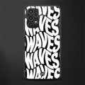 waves back phone cover | glass case for samsung galaxy a13 4g
