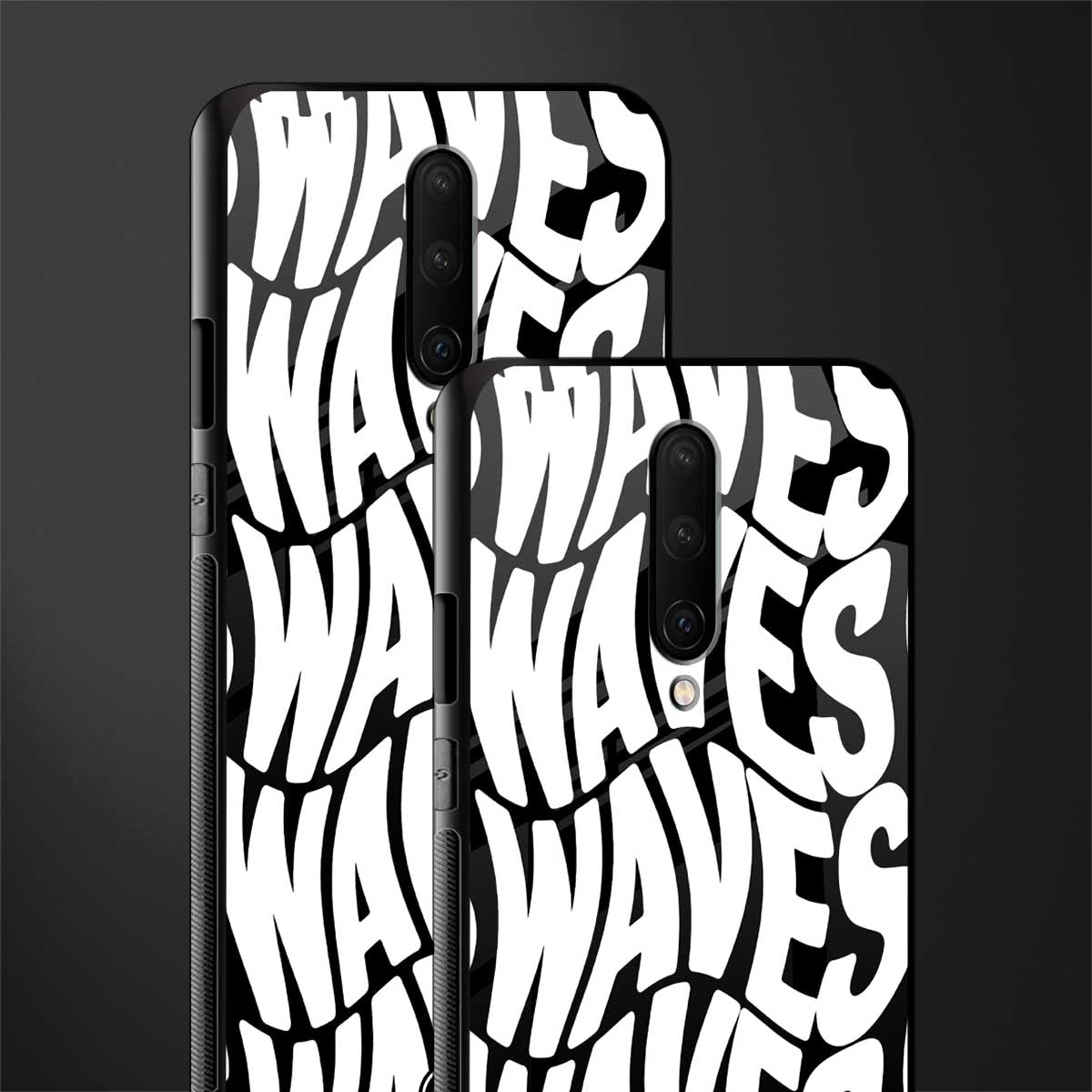 waves glass case for oneplus 7 pro image-2
