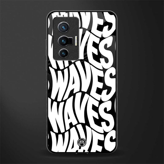 waves glass case for vivo x70 image