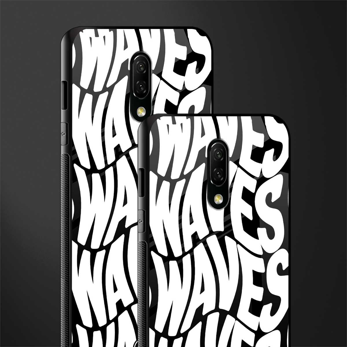 waves glass case for oneplus 7 image-2