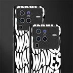 waves glass case for vivo x80 pro 5g image-2