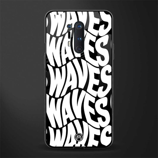 waves glass case for oneplus 8 pro image