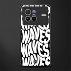 waves glass case for vivo x80 image