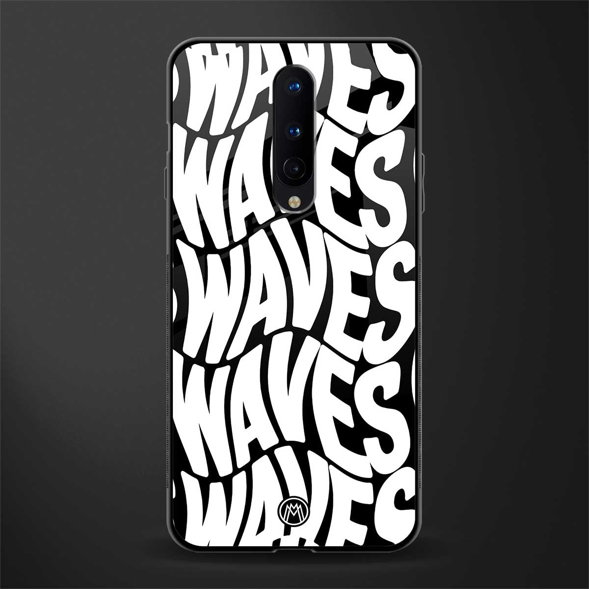 waves glass case for oneplus 8 image