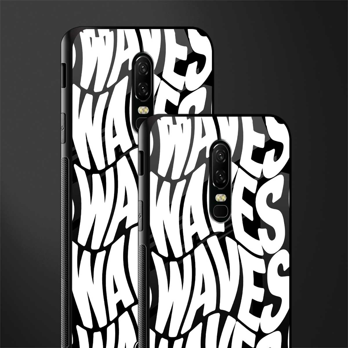 waves glass case for oneplus 6 image-2