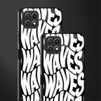 waves back phone cover | glass case for samsung galaxy f42