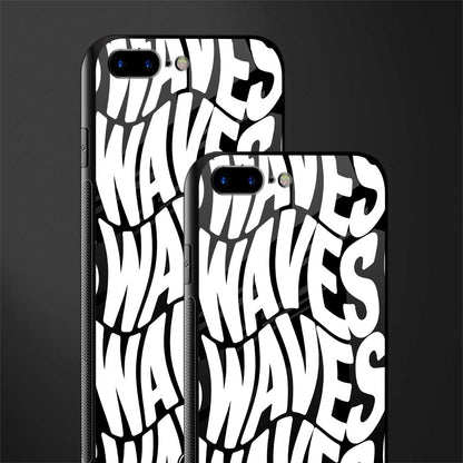 waves glass case for iphone 7 plus image-2