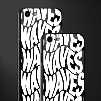 waves glass case for iphone 7 image-2