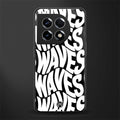 waves back phone cover | glass case for oneplus 11