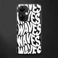 waves back phone cover | glass case for oneplus nord ce 3 lite