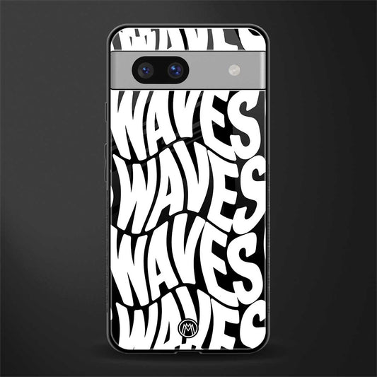 waves back phone cover | glass case for Google Pixel 7A