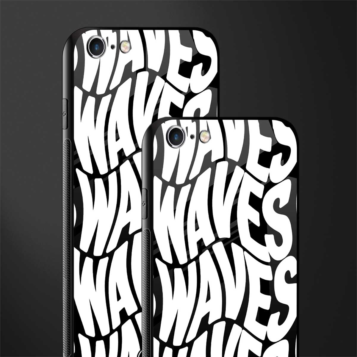 waves glass case for iphone 6s image-2