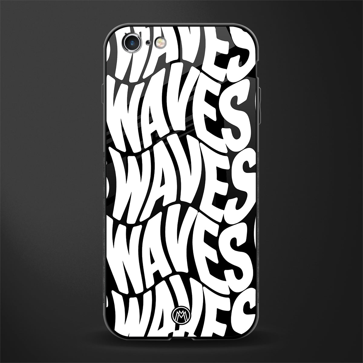 waves glass case for iphone 6s image