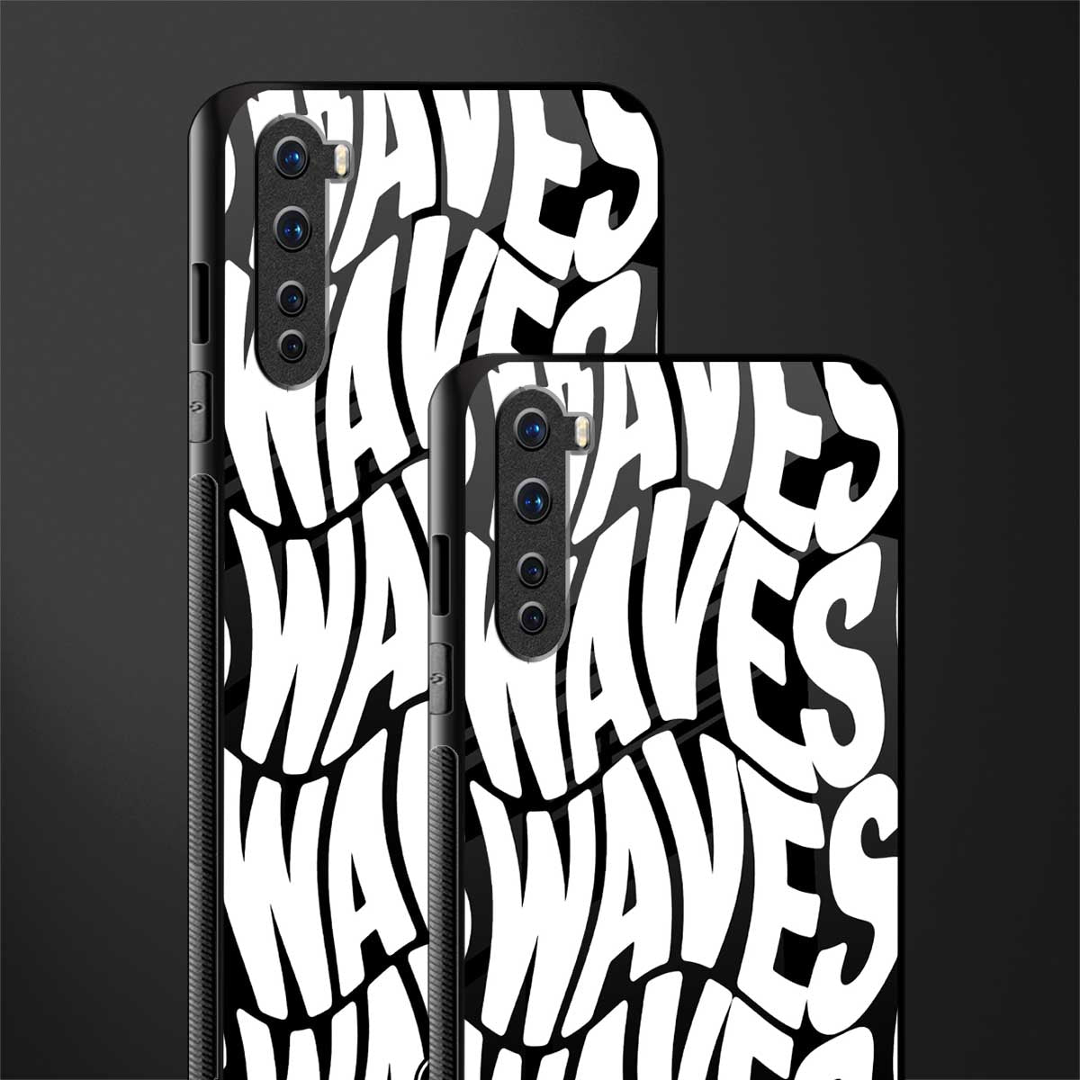 waves glass case for oneplus nord ac2001 image-2