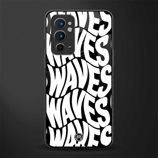 waves glass case for oneplus 9rt image