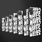 waves glass case for vivo v11 pro image-3