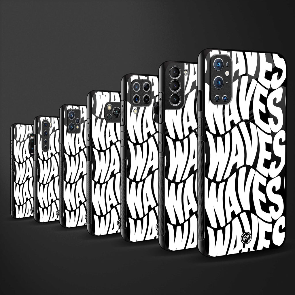 waves glass case for oppo a15 image-3