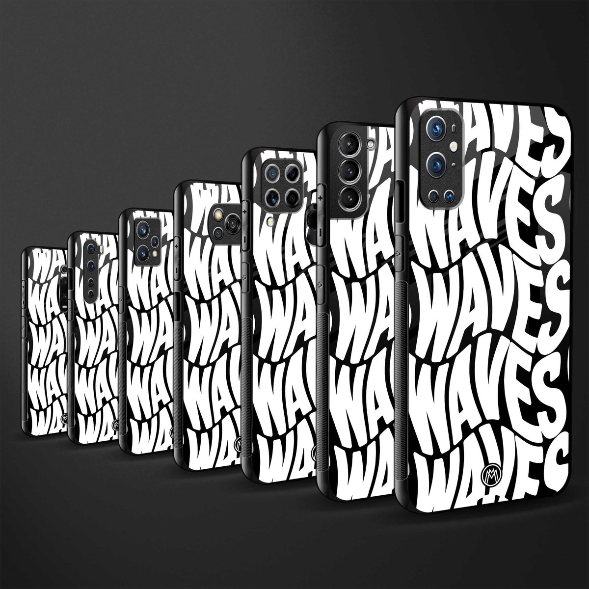 waves glass case for vivo y15 image-3