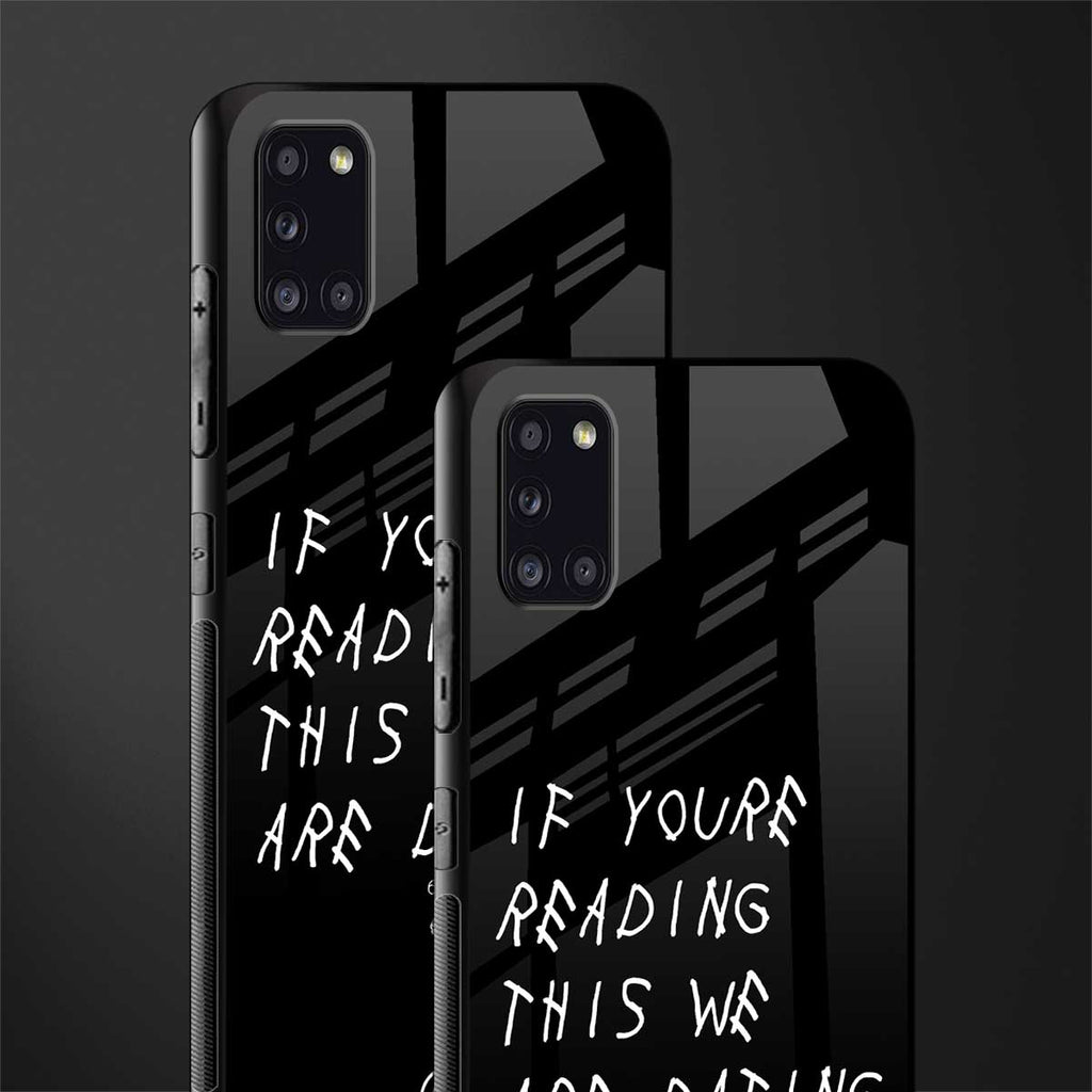 we are dating glass case for samsung galaxy a31 image-2