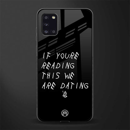we are dating glass case for samsung galaxy a31 image