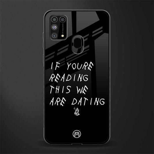 we are dating glass case for samsung galaxy m31 prime edition image
