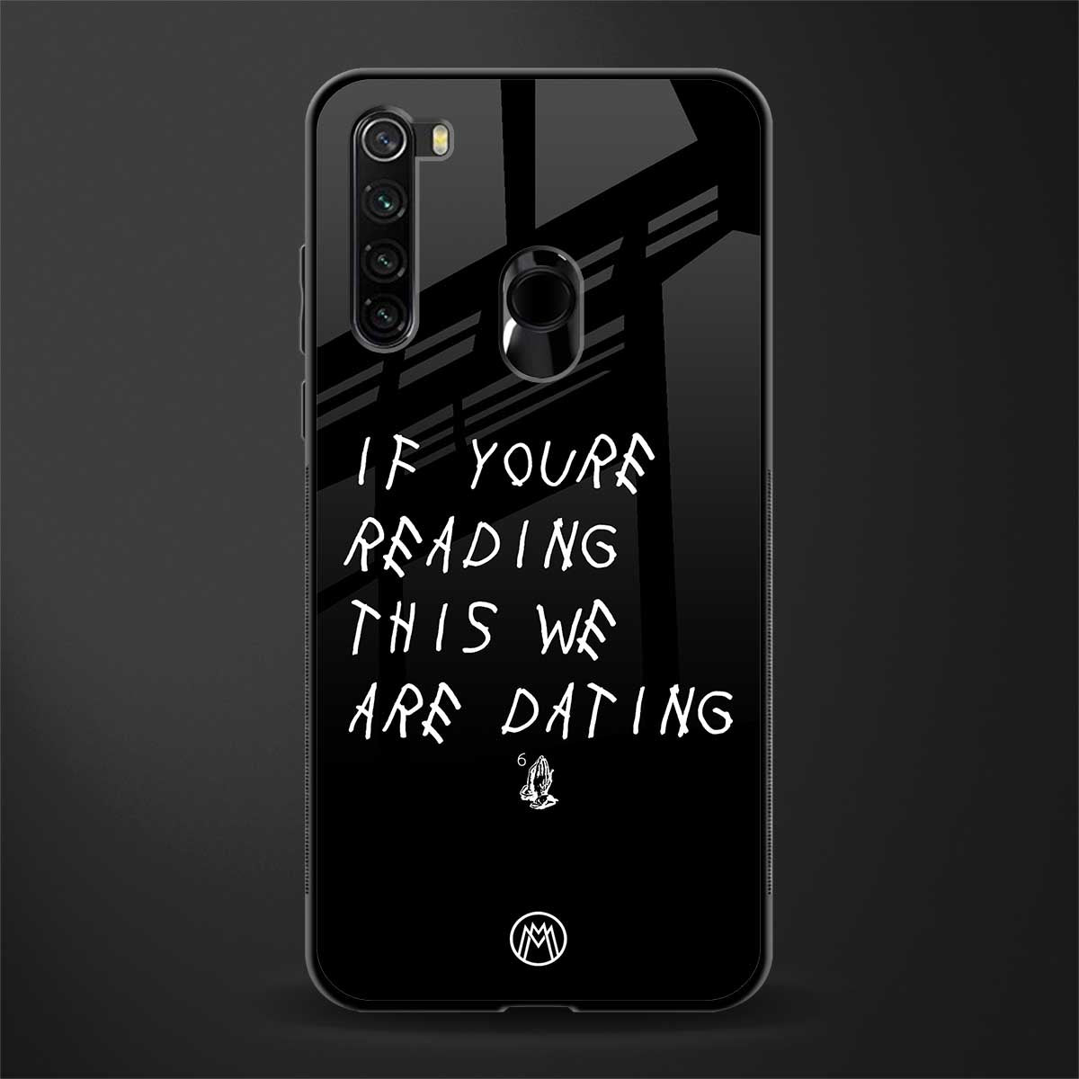 we are dating glass case for redmi note 8 image