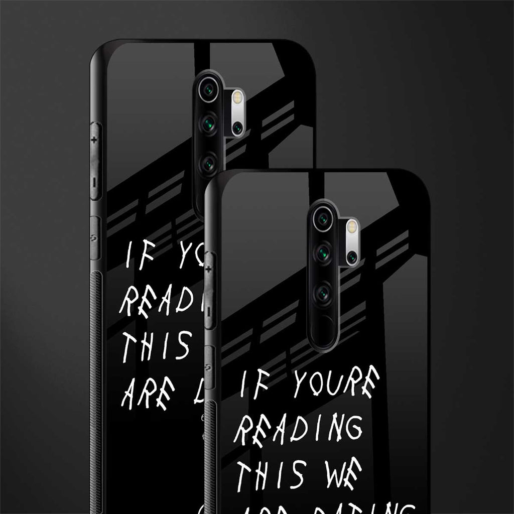 we are dating glass case for redmi note 8 pro image-2