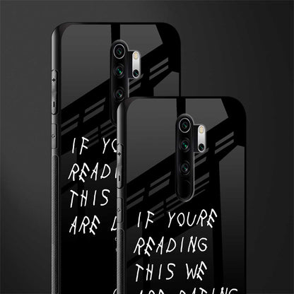 we are dating glass case for redmi note 8 pro image-2