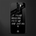 we are dating glass case for redmi note 8 pro image