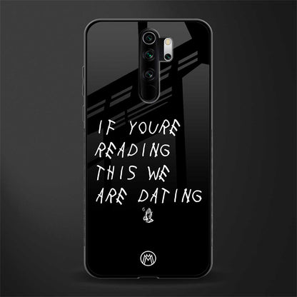 we are dating glass case for redmi note 8 pro image